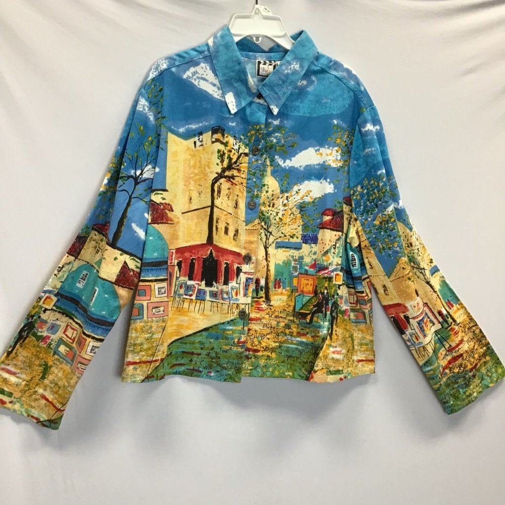 Take Two- Cafe Print Jacket